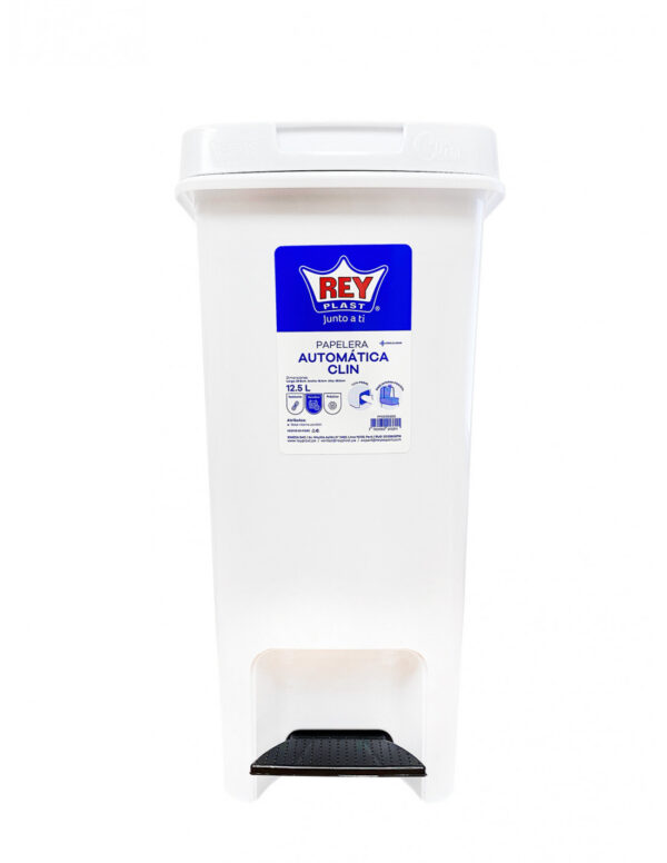 BASURERO PLÁSTICO CON PEDAL 12,5 LTS. Hasta agotar stock!!!